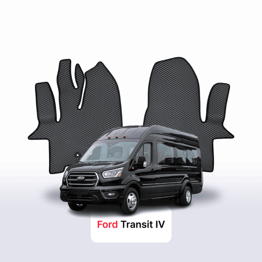 Fußmatten EVAMATS für Ford Transit 4. Generation 2018-2025 Jahr BUS 9-Sitzer