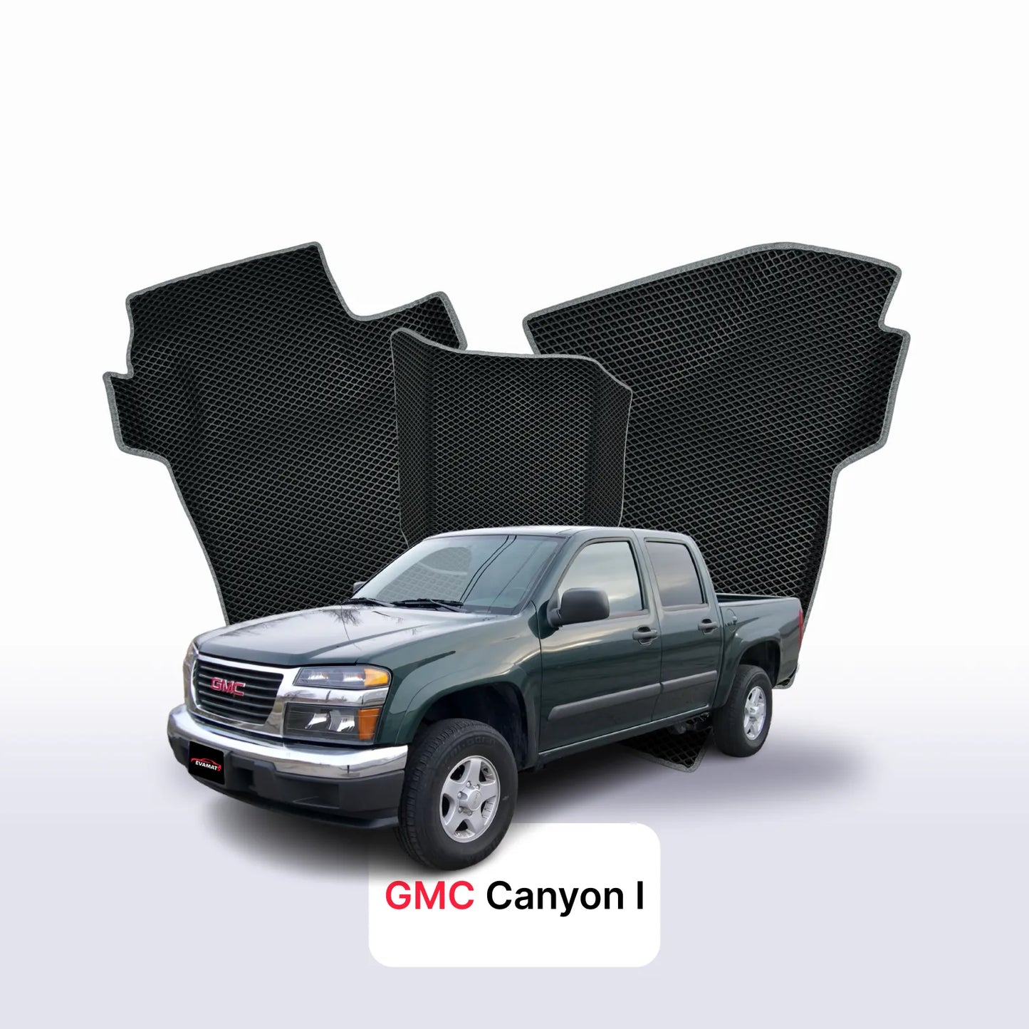 Fußmatten EVAMATS für GMC Canyon 1 gen 2004-2012 jahr Pick-Up z doppelkabine