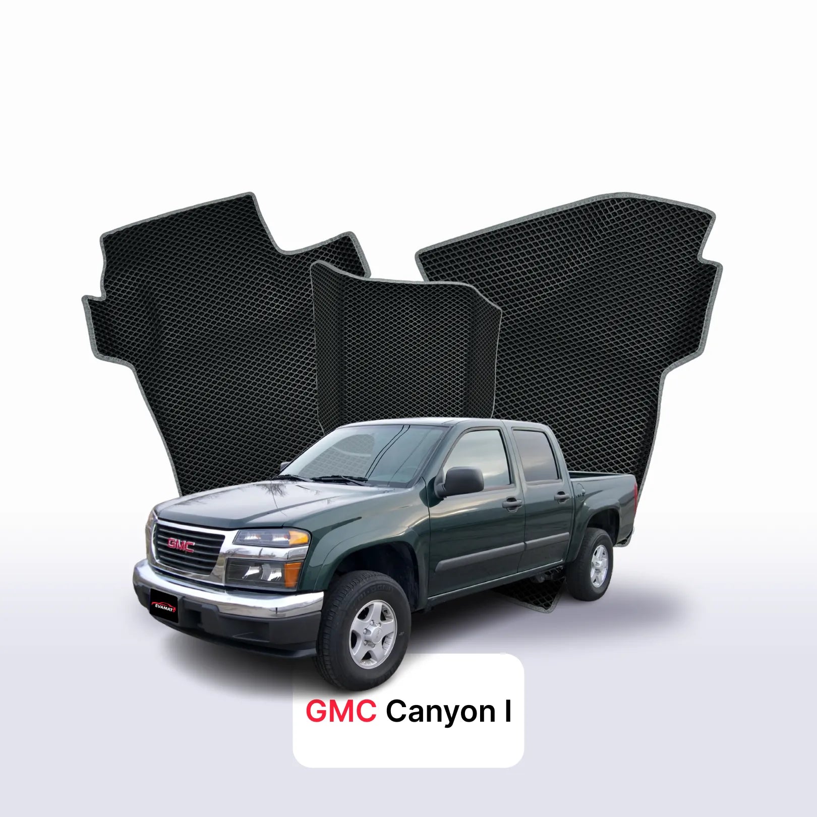 Fußmatten EVAMATS für GMC Canyon 1 gen 2004-2012 jahr Pick-Up z doppelkabine