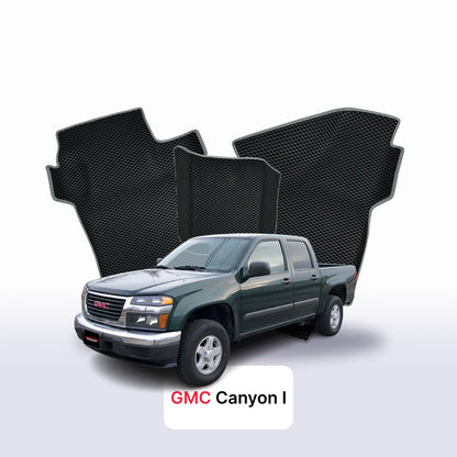 Fußmatten EVAMATS für GMC Canyon 1 gen 2004-2012 jahr Pick-Up z doppelkabine