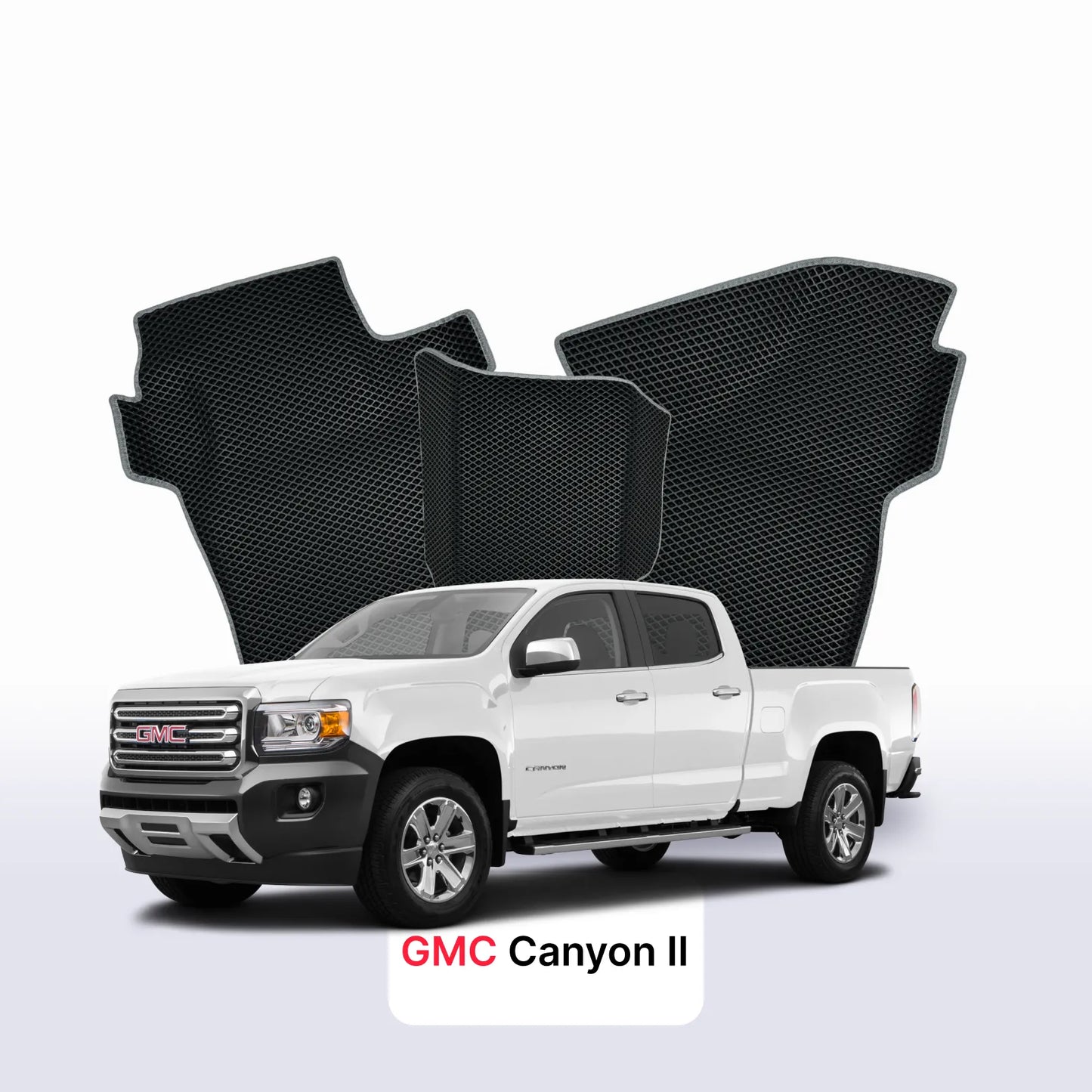 Fußmatten EVAMATS für GMC Canyon 2 gen 2014-2023 jahr PICK-UP doppelkabine