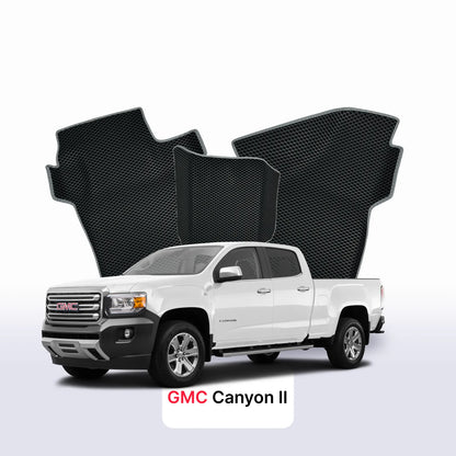 Fußmatten EVAMATS für GMC Canyon 2 gen 2014-2023 jahr PICK-UP doppelkabine