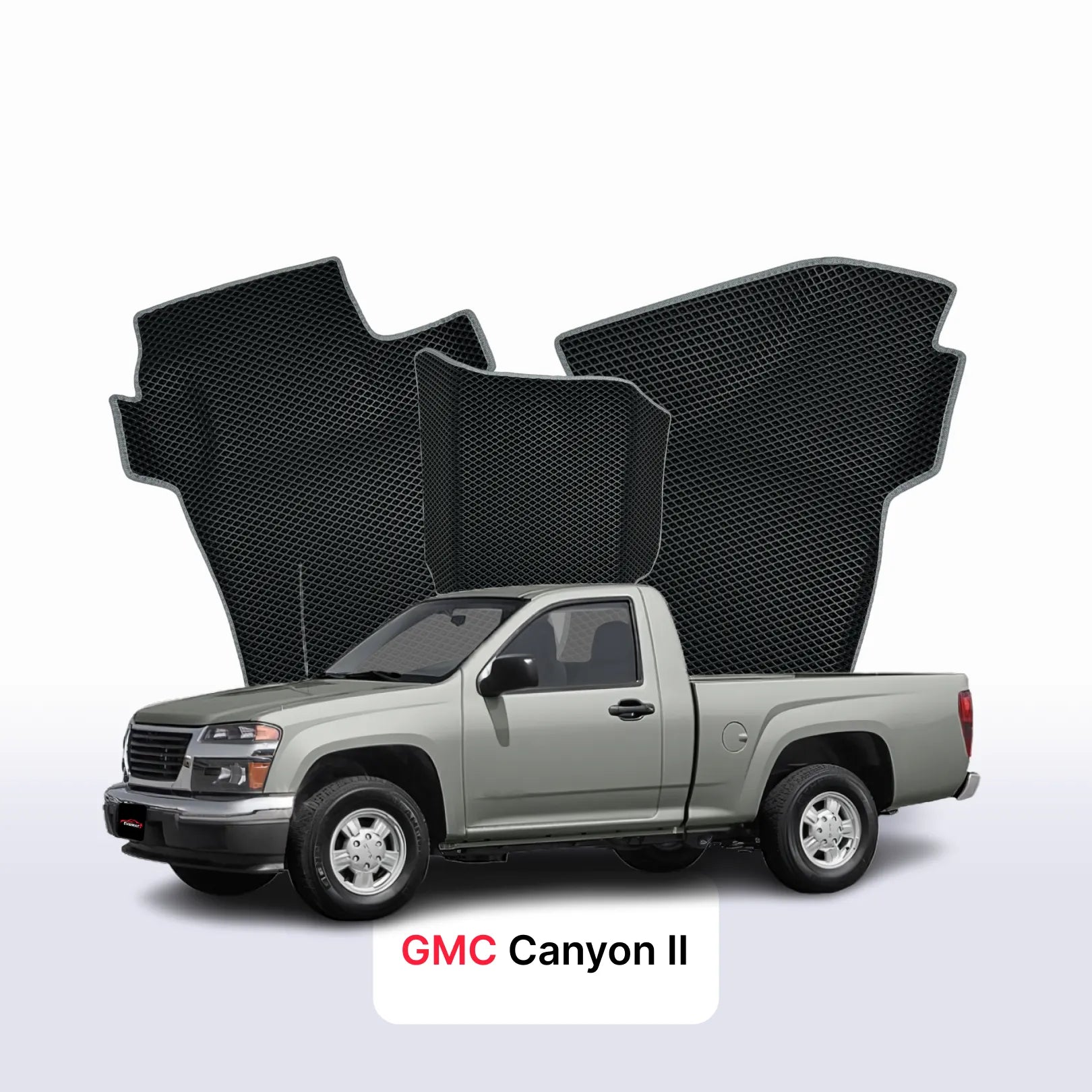Fußmatten EVAMATS für GMC Canyon 2 gen 2014-2023 jahr PICK-UP einzelkabine