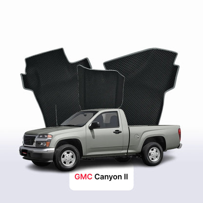 Fußmatten EVAMATS für GMC Canyon 2 gen 2014-2023 jahr PICK-UP einzelkabine