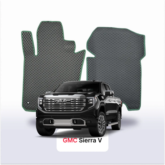 Fußmatten EVAMATS für GMC Sierra 5 gen 2018-2026 jahr Pick-Up doppelkabine