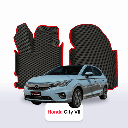 Fußmatten EVAMATS für Honda City 7. Generation 2019-2025 Jahr FLIEßHECK 5-Türer