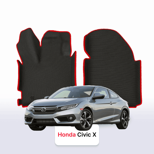 Fußmatten EVAMATS für Honda Civic 10 gen 2015-2021 jahr COUPE