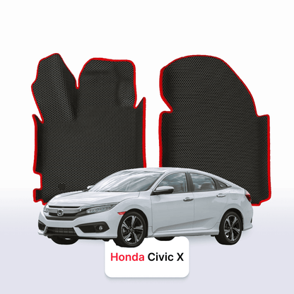 Fußmatten EVAMATS für Honda Civic 10 gen 2015-2021 jahr LIMOUSINE