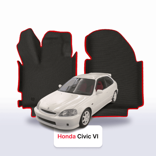 Fußmatten EVAMATS für Honda Civic 6. Generation 1995–2001, Schrägheck, 3-türig Fußmatten EVAMATS für Honda Civic 6. Generation 1995–2001, Schrägheck, 3-türig