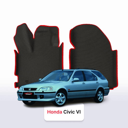 Fußmatten EVAMATS für Honda Civic 6 Gen 1995-2001 Jahr STATION WAGON Fußmatten EVAMATS für Honda Civic 6 Gen 1995-2001 Jahr STATION WAGON