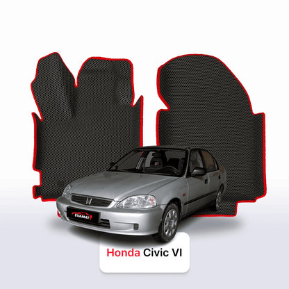 Fußmatten EVAMATS für Honda Civic 6 Gen 1995-2001 Jahr SEDAN