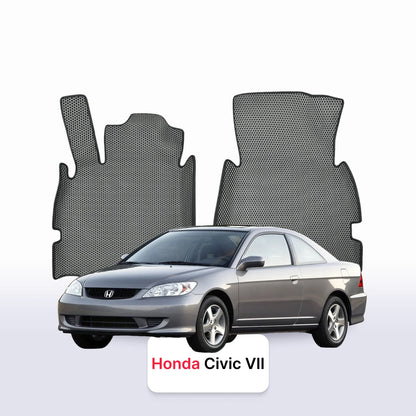 Fußmatten EVAMATS für Honda Civic 7 Gen 2000-2006 Jahr COUPE