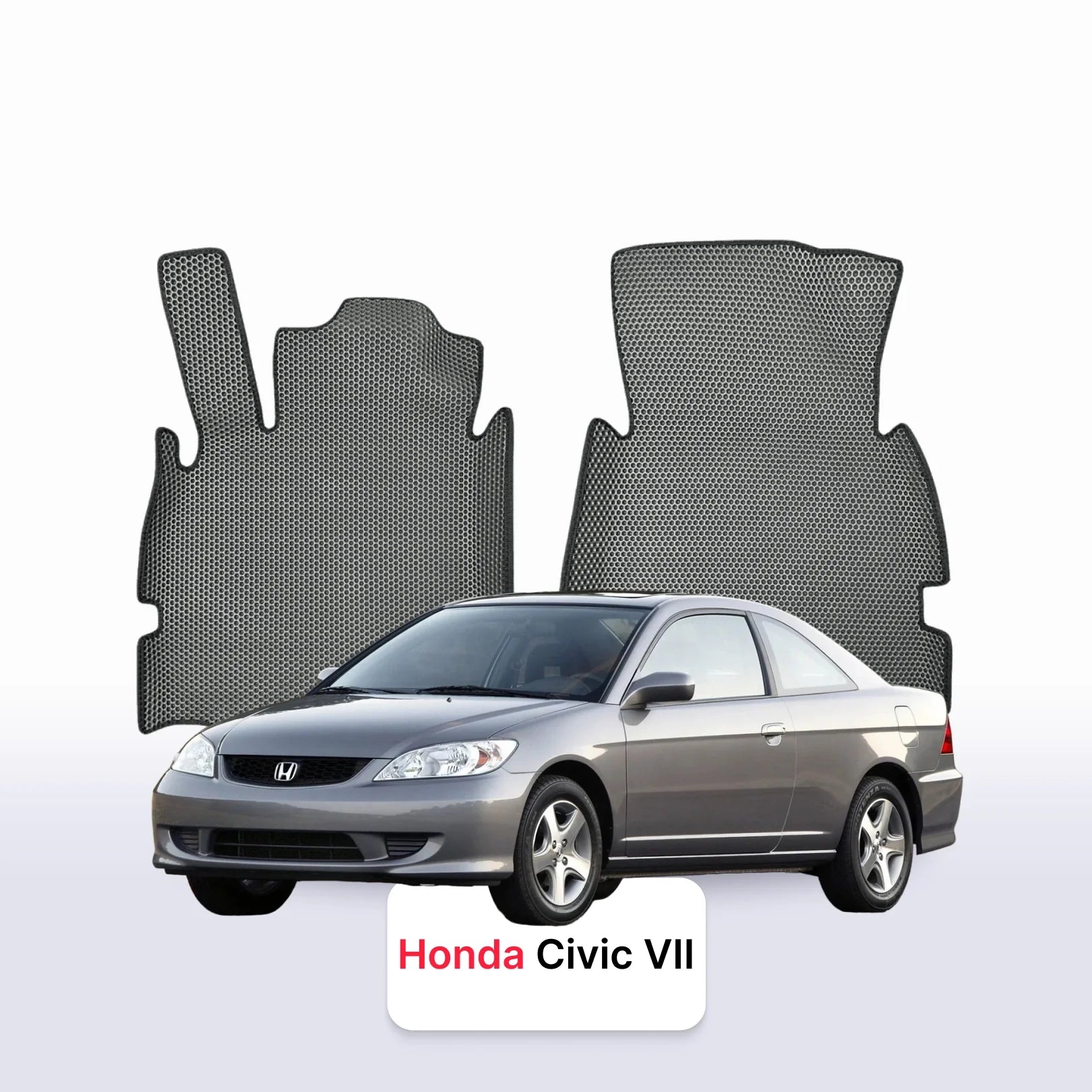 Fußmatten EVAMATS für Honda Civic 7 gen 2000-2006 jahr COUPE