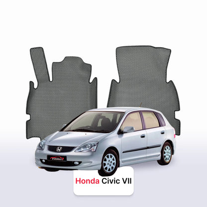 Fußmatten EVAMATS für Honda Civic 7. Generation 2000–2006, Schrägheck, 5-türig