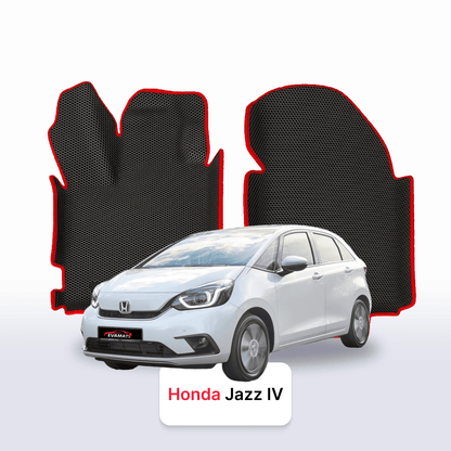 Fußmatten EVAMATS für Honda Jazz 4 gen 2020-2026 jahr Hybrid SCHÄGHECK 5 türer