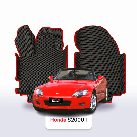 Fußmatten EVAMATS für Honda S2000 1 gen 1999-2009 jahr CABRIO