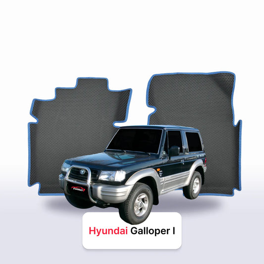 Fußmatten EVAMATS für Hyundai Galloper 1991-2003 jahr SUV 3 türer