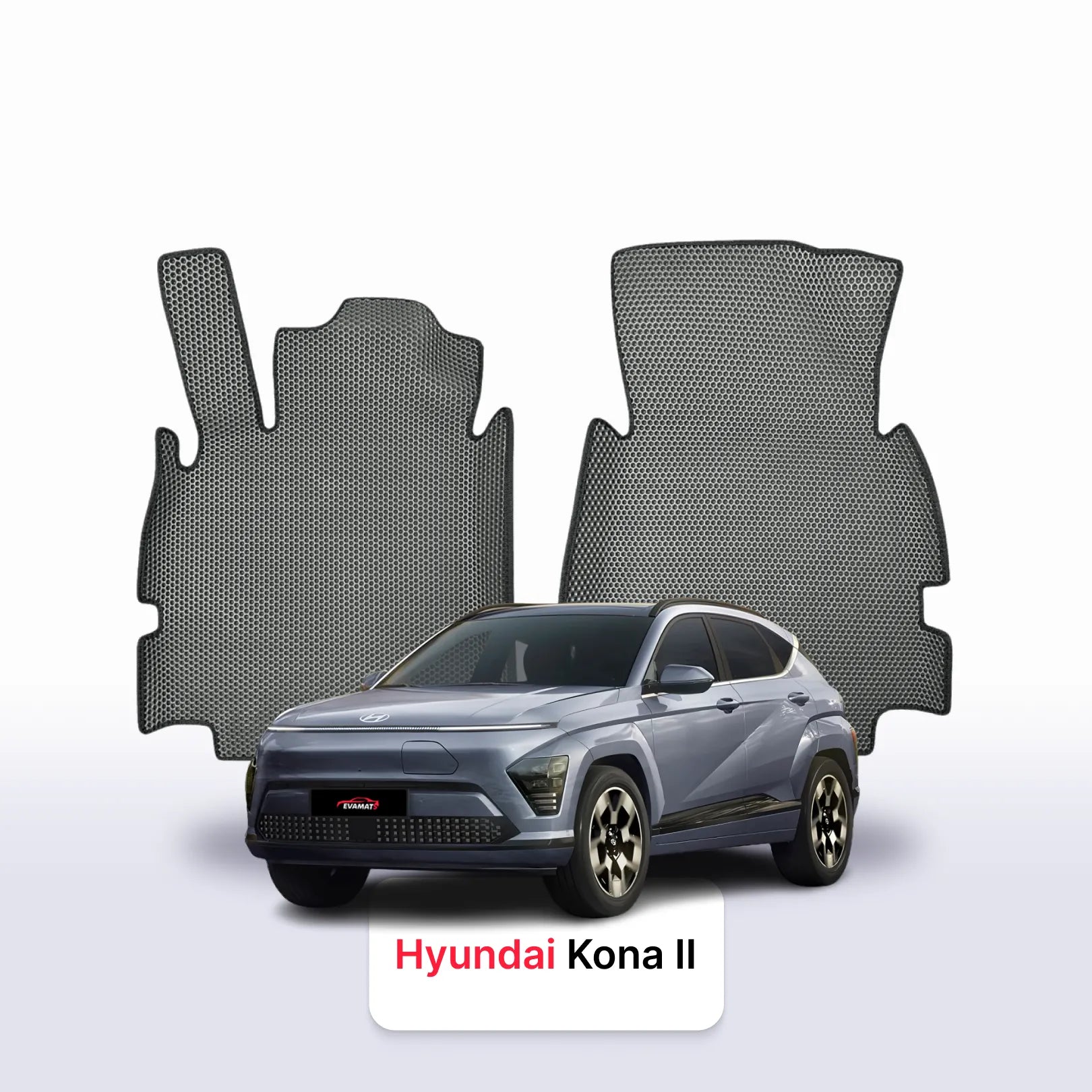 Fußmatten EVAMATS für Hyundai Kona(SX2) 2 gen 2023-2027 jahr SUV Elektrisch