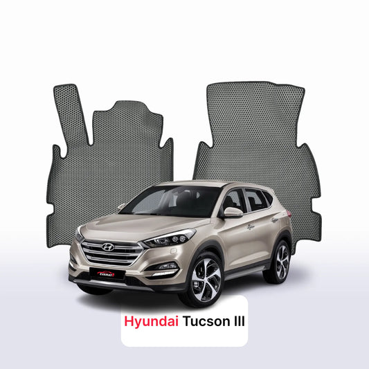 Fußmatten EVAMATS für Hyundai Tucson vor-facelift 3 gen 2015-2018 jahr SUV