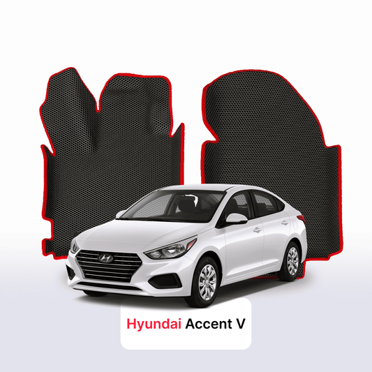 Fußmatten EVAMATS für Hyundai Accent 5 gen 2017-2023 jahr LIMOUSINE