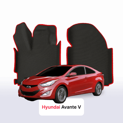 Fußmatten EVAMATS für Hyundai Avante(MD) 5 gen 2010-2015 jahr COUPE