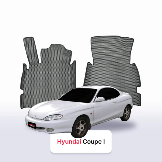 Fußmatten EVAMATS für Hyundai Coupe (Tuscani) 1. Generation 1996-2001 Jahr COUPE