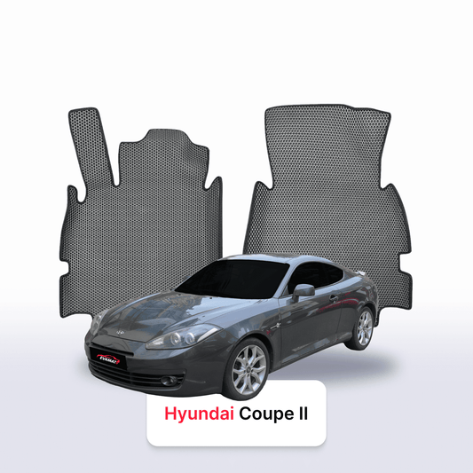 Fußmatten EVAMATS für Hyundai Coupe(Tuscani) 2. Generation 2001-2008 Jahr COUPE