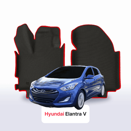 Fußmatten EVAMATS für Hyundai Elantra(MD) 5 gen 2010-2014 jahr SCHÄGHECK 5 türer