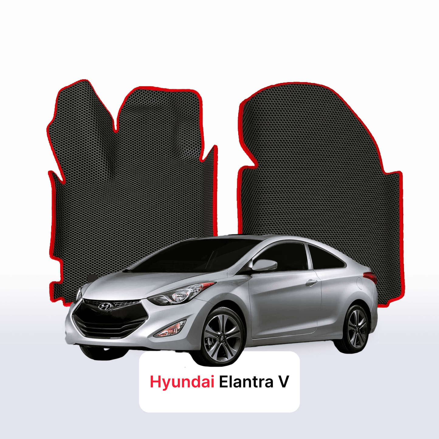 Fußmatten EVAMATS für Hyundai Elantra(MD) 5 gen 2010-2016 jahr COUPE