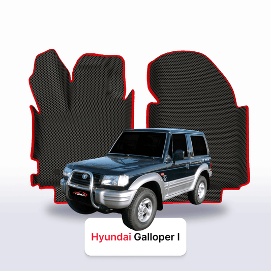Fußmatten EVAMATS für Hyundai Galloper 1991–2003, SUV, 3-türig