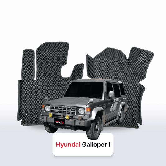 Fußmatten EVAMATS für Hyundai Galloper 1991–2003, SUV, 5-türig