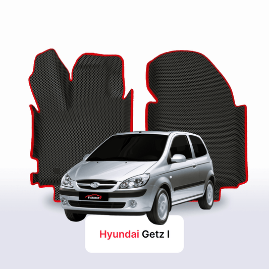Fußmatten EVAMATS für Hyundai Getz 1 gen 2002-2011 jahr SCHÄGHECK 3 türer