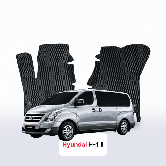 Fußmatten EVAMATS für Hyundai H-1 2 gen 2007-2023 jahr MINIVAN