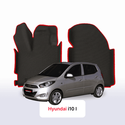 Fußmatten EVAMATS für Hyundai i10 1. Generation 2007-2013 Jahr FLIEßHECK 5-Türer