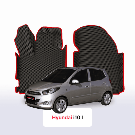 Fußmatten EVAMATS für Hyundai i10 1 gen 2007-2013 jahr SCHÄGHECK 5 türer