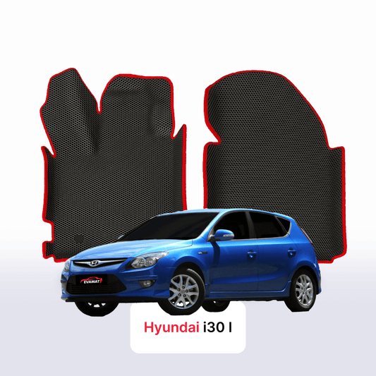 Fußmatten EVAMATS für Hyundai I30 1 gen 2007-2012 jahr SCHÄGHECK 5 türer