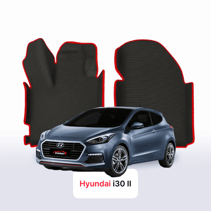 Fußmatten EVAMATS für Hyundai I30 2. Generation 2011–2017, Schrägheck, 3-türig