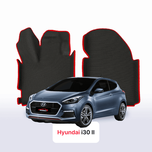 Fußmatten EVAMATS für Hyundai I30 2. Generation 2011–2017, Schrägheck, 3-türig