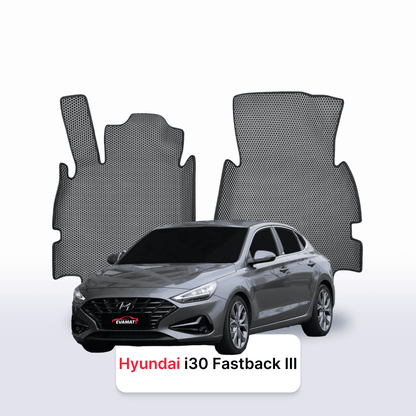 Fußmatten EVAMATS für Hyundai I30 Fastback 3. Generation 2017-2025 Jahr LIFTBACK