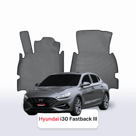 Fußmatten EVAMATS für Hyundai I30 Fastback 3. Generation 2017-2025 Jahr LIFTBACK