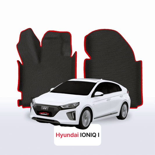 Fußmatten EVAMATS für Hyundai IONIQ 1. Generation 2016–2023, Hybrid-Fließheck, 5-türig