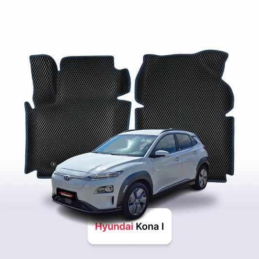 Fußmatten EVAMATS für Hyundai Kona 1 gen 2017-2023 jahr Elektrisch SUV