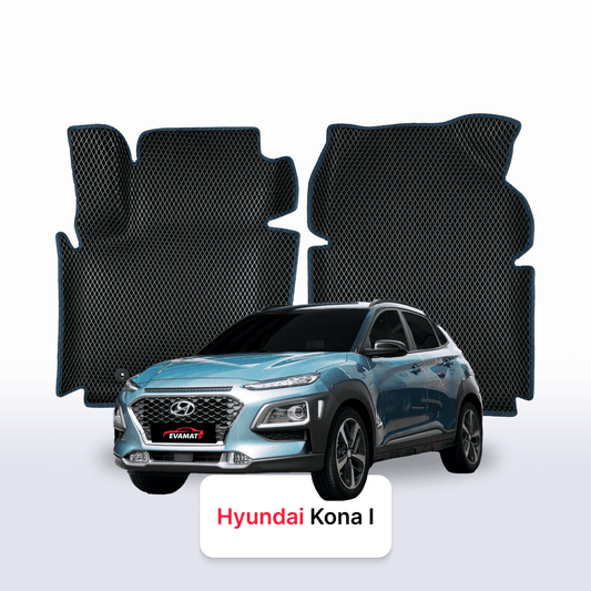 Fußmatten EVAMATS für Hyundai Kona 1 gen 2017-2023 jahr SUV