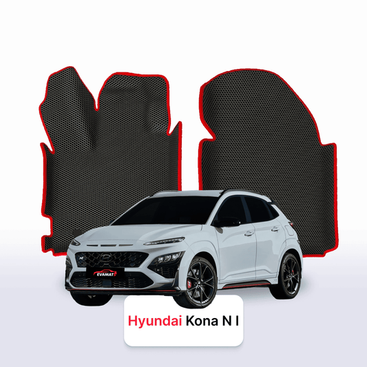 Fußmatten EVAMATS für Hyundai Kona N 1 gen 2021-2023 jahr SUV