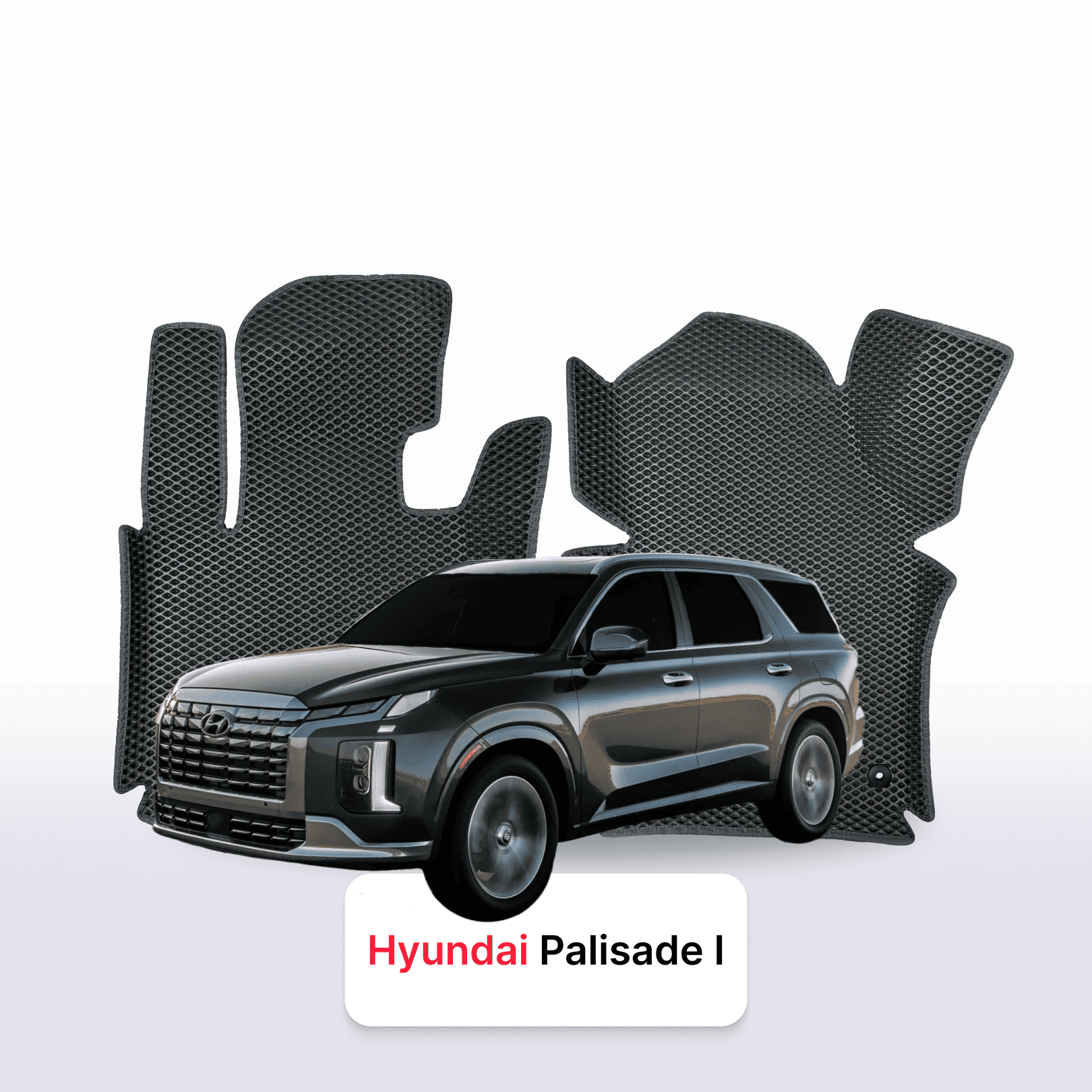 Fußmatten EVAMATS für Hyundai Palisade 1 gen 2018-2028 jahr SUV