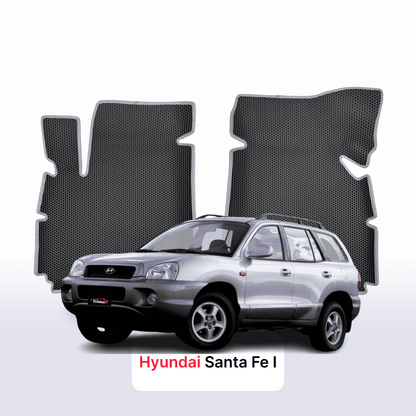 Fußmatten EVAMATS für Hyundai Santa Fe 1 gen 2000-2006 jahr SUV
