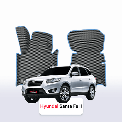 Fußmatten EVAMATS für Hyundai Santa Fe 2 Gen 2005-2012 Jahr SUV