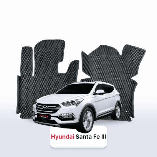 Fußmatten EVAMATS für Hyundai Santa Fe 3 gen 2012-2018 jahr SUV