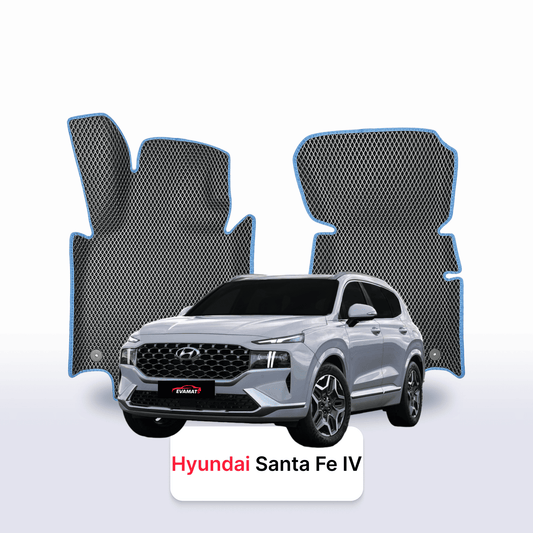 Fußmatten EVAMATS für Hyundai Santa Fe 4 Gen 2018-2024 Jahr SUV