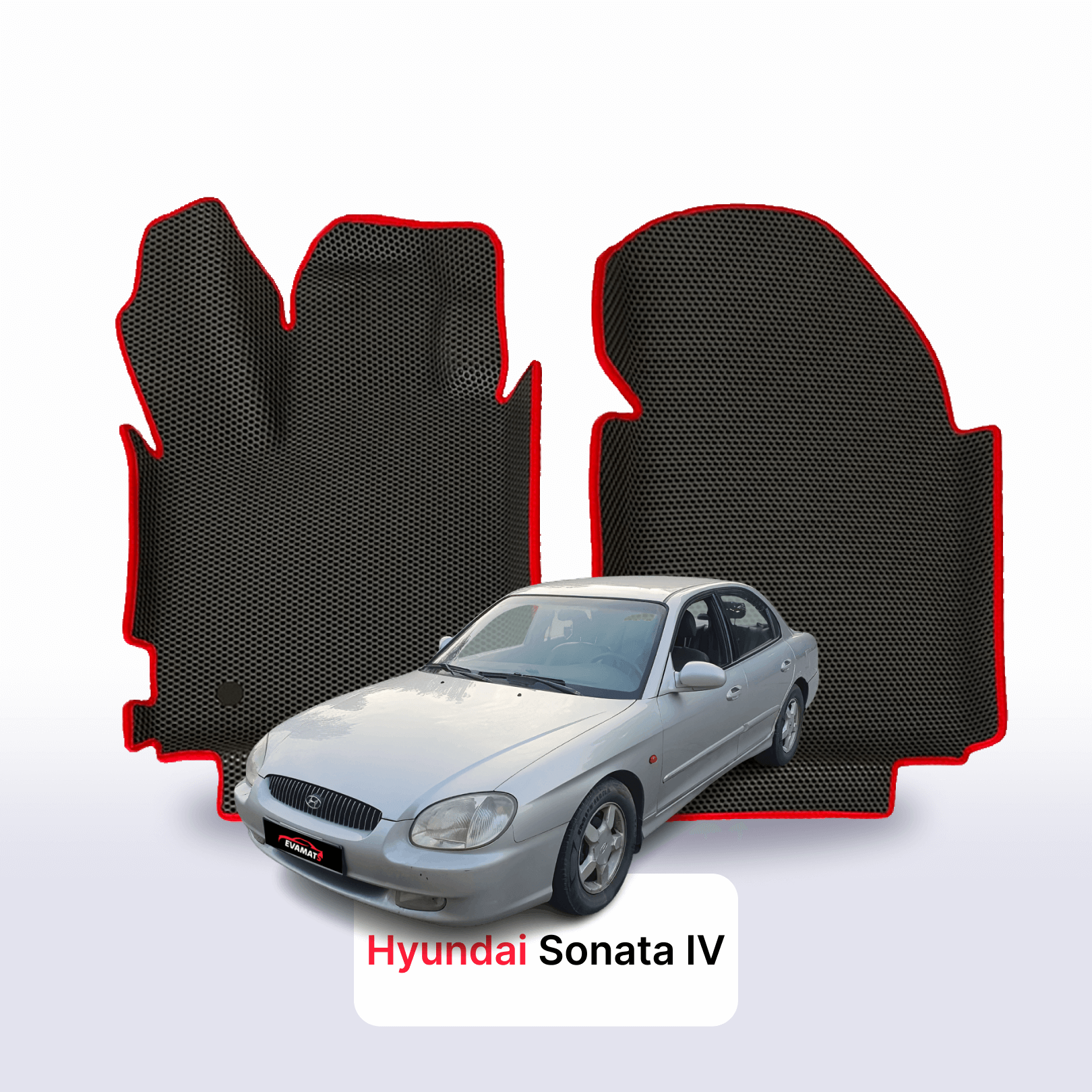 Fußmatten EVAMATS für Hyundai Sonata 4 gen 1998-2004 jahr LIMOUSINE